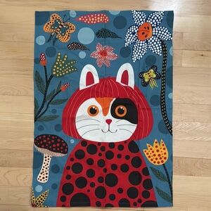Colorful Cat Print tapestry